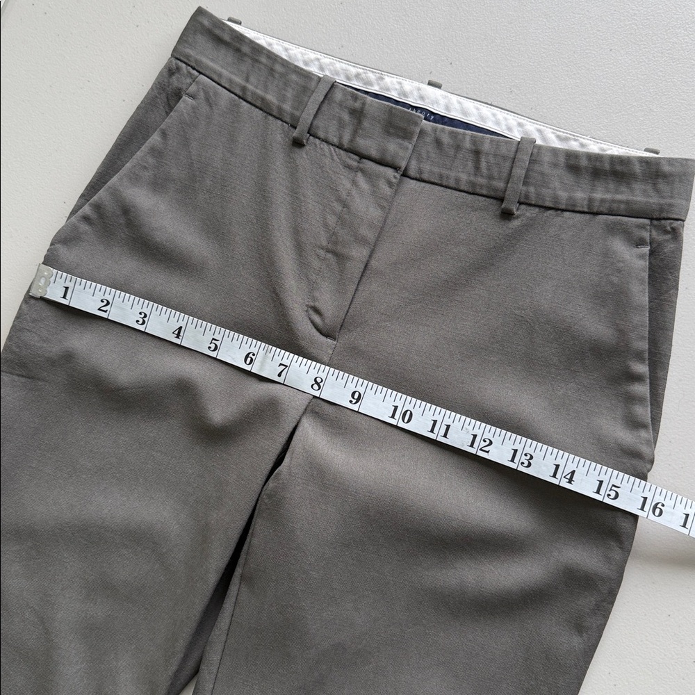Theory Mustadio Wool Trousers Dark Gray Size 00 - Picture 10 of 16